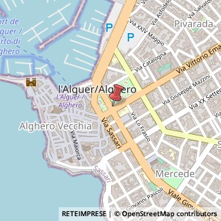 Mappa Via Cagliari, 4, 07041 Alghero, Sassari (Sardegna)