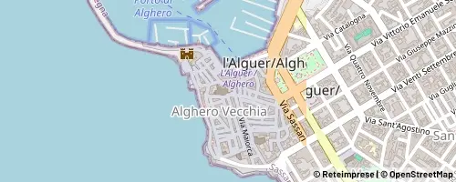 Mappa Alghero