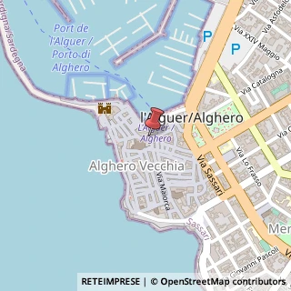 Mappa Piazza Civica,  3, 07041 Alghero, Sassari (Sardegna)