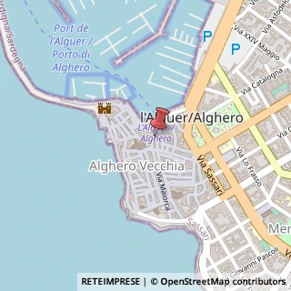 Mappa Piazza Civica, 1, 07041 Alghero, Sassari (Sardegna)