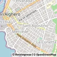 Kaart Alghero