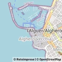 Kaart Alghero