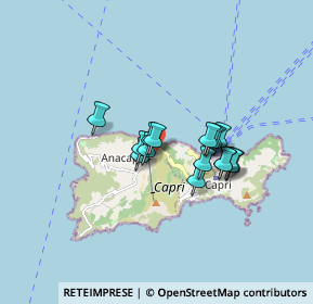 Mappa Via Axel Munthe, 80071 Anacapri NA, Italia (1.27938)