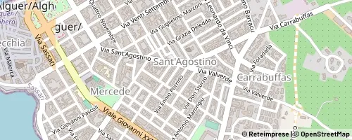 Mappa Alghero