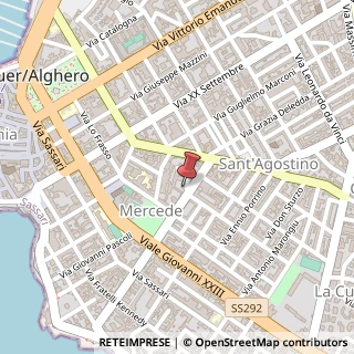 Mappa Via Gioacchino Rossini, 15D, 07041 Alghero, Sassari (Sardegna)