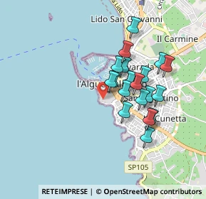 Mappa Piazza del carmelo, 07041 Alghero SS, Italia (0.7835)