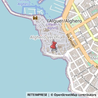 Mappa Via Misericordia, 07041 Alghero SS, Italia, 07041 Alghero, Sassari (Sardegna)