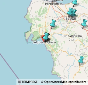 Mappa Bastioni Cristoforo Colombo, 07041 Alghero SS, Italia (19.35)
