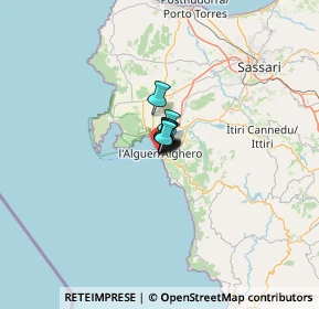 Mappa Bastioni Cristoforo Colombo, 07041 Alghero SS, Italia (32.20571)