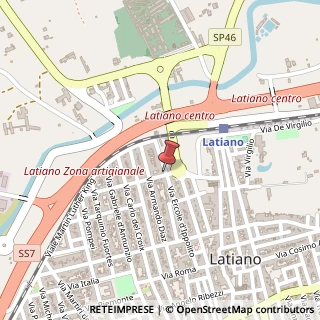 Mappa Via Cristoforo Colombo, 2, 72022 Latiano, Brindisi (Puglia)