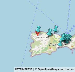 Mappa Via la Fabbrica, 80071 Anacapri NA, Italia (2.46313)