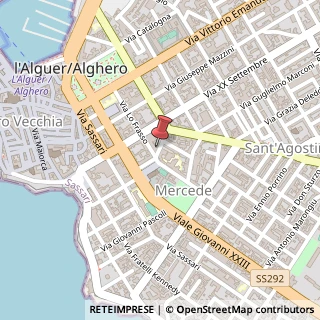 Mappa Via Nuoro, 13, 07041 Alghero, Sassari (Sardegna)