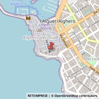 Mappa Via Majorca, 119, 07041 Alghero, Sassari (Sardegna)