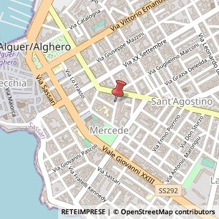 Mappa Via Giuseppe Verdi, 9D, 07041 Alghero, Sassari (Sardegna)