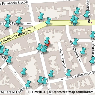 Mappa Via Epifanio Ferdinando, 72023 Mesagne BR, Italia (0.10655)