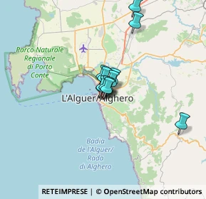 Mappa Via Don Sturzo, 07041 Alghero SS, Italia (3.99917)