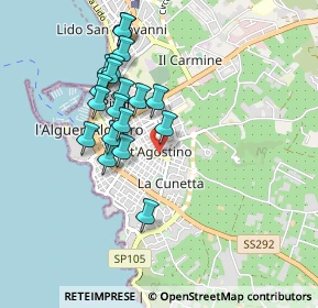 Mappa Via Don Sturzo, 07041 Alghero SS, Italia (0.88895)
