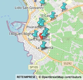 Mappa Via Don Sturzo, 07041 Alghero SS, Italia (0.70727)