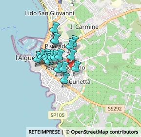 Mappa Via Don Sturzo, 07041 Alghero SS, Italia (0.659)