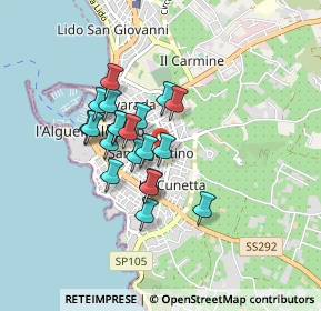 Mappa Via Don Sturzo, 07041 Alghero SS, Italia (0.696)