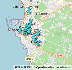 Mappa Via Don Sturzo, 07041 Alghero SS, Italia (0.64231)