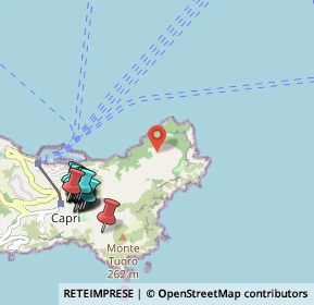 Mappa Via Lo Capo, 80073 Capri NA, Italia (1.312)