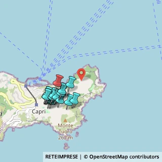 Mappa Via Lo Capo, 80073 Capri NA, Italia (1.04286)