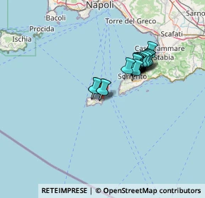 Mappa Via Lo Capo, 80073 Capri NA, Italia (11.356)