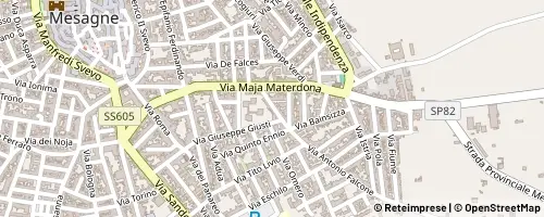 Mappa Mesagne