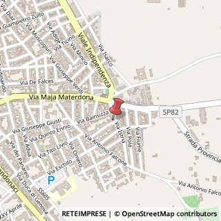 Mappa Via Monte Grappa, 25, 72023 Mesagne, Brindisi (Puglia)