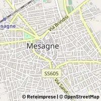 Mapa Mesagne