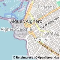 Kaart Alghero