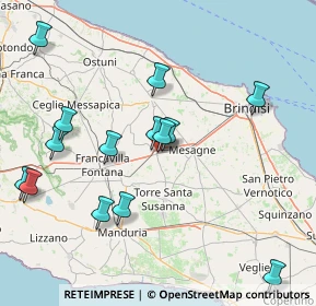 Mappa Via Colonnello Montanaro, 72022 Latiano BR, Italia (18.78929)