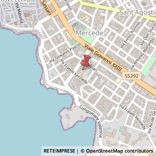 Mappa Via Padre Massimiliano Kolbe, 5, 07041 Alghero, Sassari (Sardegna)