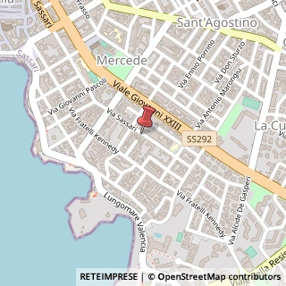 Mappa Via Sassari, 169, 07041 Alghero, Sassari (Sardegna)