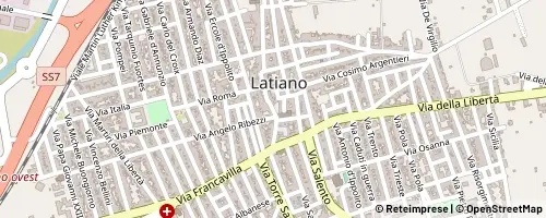 Mappa Latiano