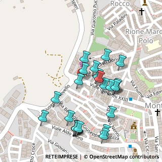 Mappa Via Puccini, 75024 Montescaglioso MT, Italia (0.132)