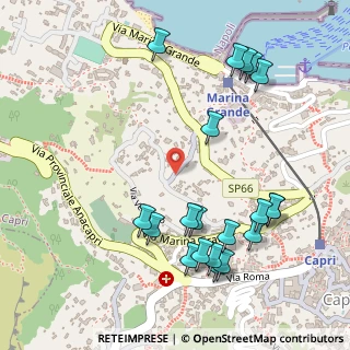 Mappa Via Marina Grande, 80073 Capri NA, Italia (0.322)