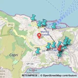 Mappa Via Marina Grande, 80073 Capri NA, Italia (0.617)