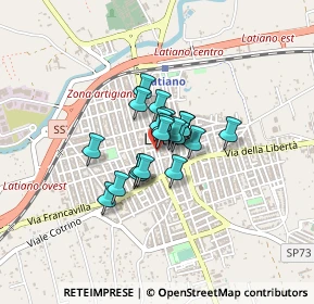 Mappa Via Francesco Antonucci, 72022 Latiano BR, Italia (0.2355)