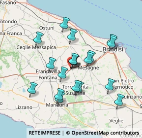 Mappa Viale Martin Luter King, 72022 Latiano BR, Italia (13.7)