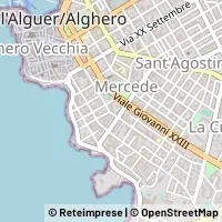 Kaart Alghero