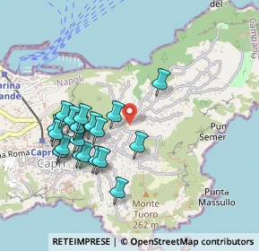 Mappa Via Tiberio, 80073 Capri NA, Italia (0.4865)