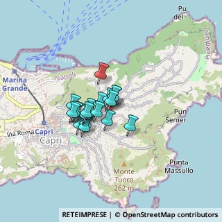 Mappa Via Tiberio, 80076 Capri NA, Italia (0.26842)