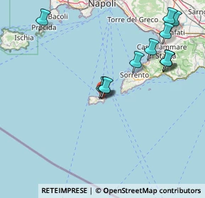 Mappa Via Tiberio, 80073 Capri NA, Italia (18.13333)