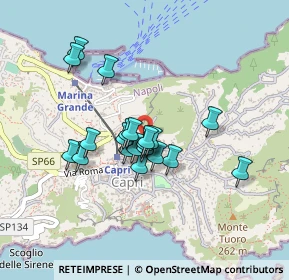 Mappa Via Cesina Belvedere, 80073 Capri NA, Italia (0.359)