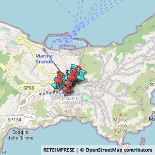 Mappa Via Cesina Belvedere, 80073 Capri NA, Italia (0.243)