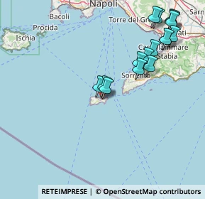 Mappa Via Cesina Belvedere, 80073 Capri NA, Italia (19.23938)