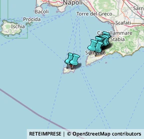 Mappa Via Cesina Belvedere, 80073 Capri NA, Italia (12.0045)