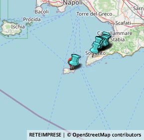 Mappa Via Cesina Belvedere, 80073 Capri NA, Italia (12.116)